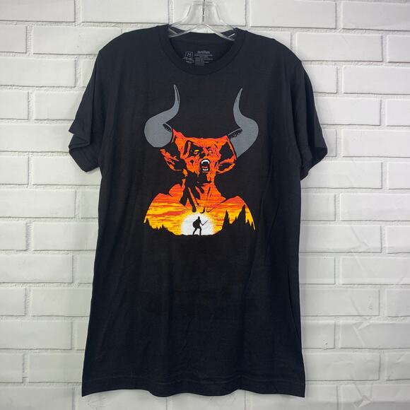 Tee Villain tshirt Legend Tim Curry Darkness ringspun cotton medium unisex - Picture 1 of 5